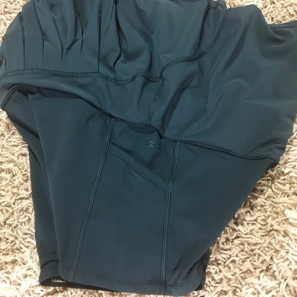 Lululemon Circuit Breaker Skirt II Athletic Running Tennis Submarine Tea… - Picture 11 of 15